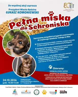 Pełna miska dla schroniska